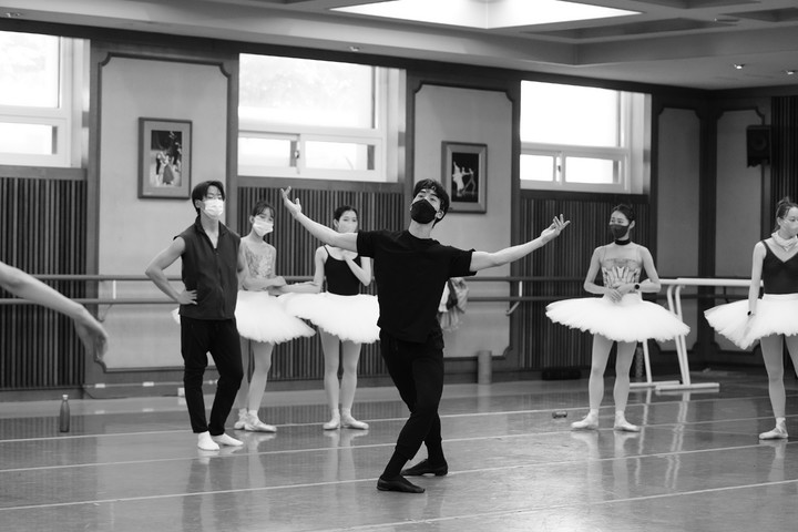 '더 발레리나' 리허설 장면. (사진=유니버설발레단 제공) photo@newsis.com *재판매 및 DB 금지