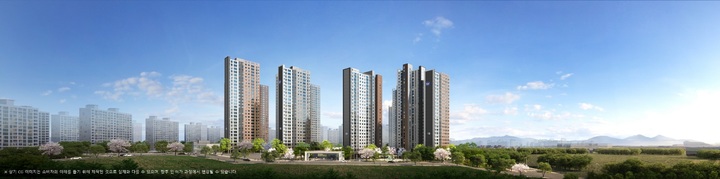 두산건설, 천안 '행정타운 두산위브 더클래스' 19일 견본주택 개관