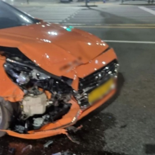 [서울=뉴시스] 춘자 교통사고 사고현장 2022.08.18 (사진=인스타그램 캡처) photo@newsis.com *재판매 및 DB 금지