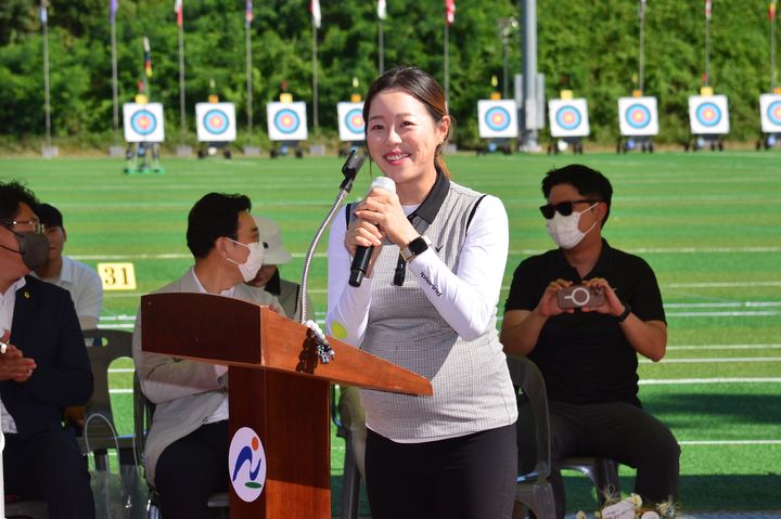 【서울=뉴시스】장혜진.(사진=대한양궁협회 제공)