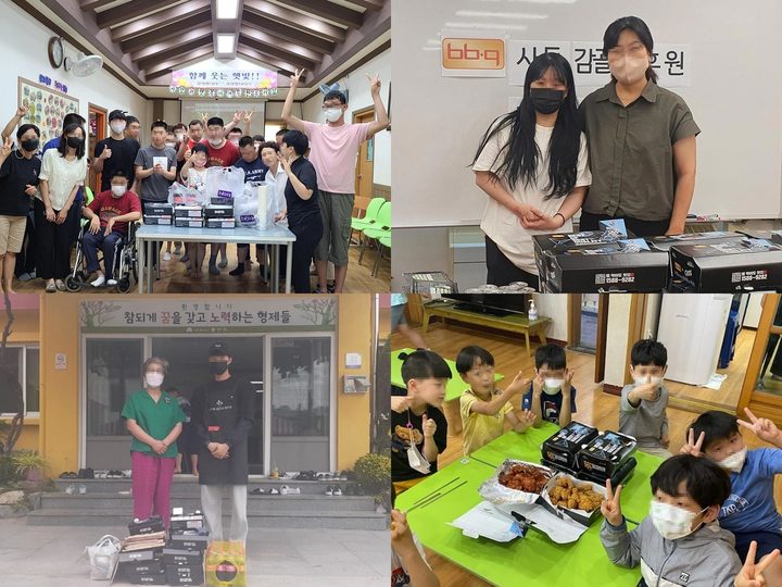 BBQ, 6년째 이어온 기부활동 '치킨릴레이' 5억원 달성