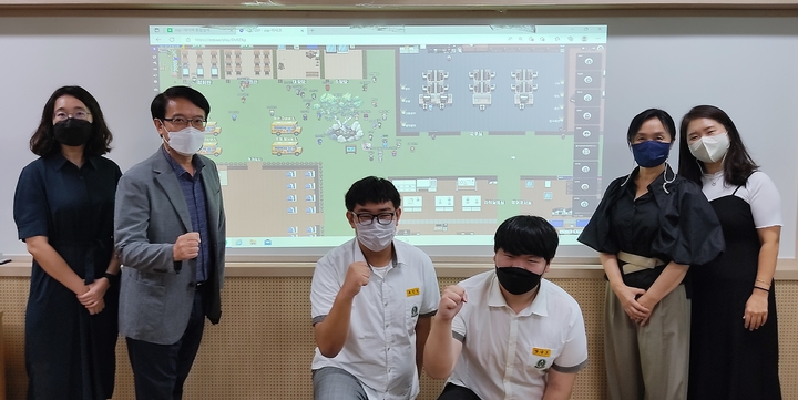 [대구=뉴시스] 고여정 기자 = 경북 청도 이서고등학교가 대구·경북 인문계 고등학교 최초로 메타버스를 활용한 입학설명회를 개최한다. 2022.08.25 (사진 = 이서고등학교) ruding@newsis.com&nbsp; *재판매 및 DB 금지