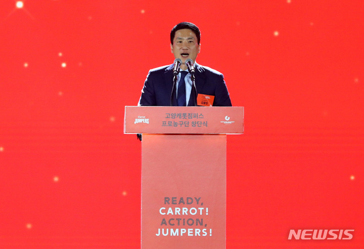 [고양=뉴시스] 배훈식 기자 = 김용빈 대우조선해양건설 회장. 2022.08.25. dahora83@newsis.com