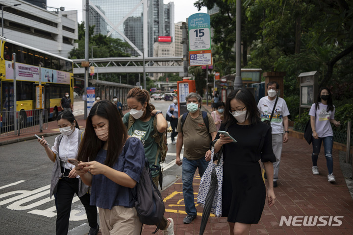 홍콩 코로나19 신규감염 5990명...누적 173만1026명