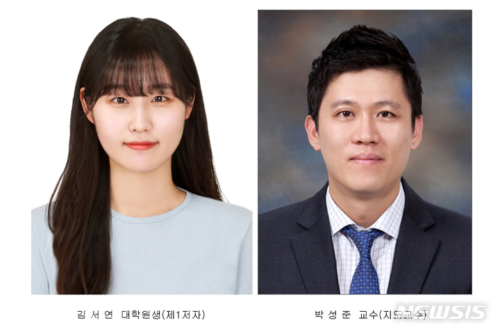 [전주=뉴시스]윤난슬 기자 = 전북대학교는 김서연 석사과정 대학원생(나노융합공학과·지도교수 박성준)이 물에 젖지 않는 '차세대 전자회로 기판'을 개발했다고 26일 밝혔다.(사진=전북대 제공)