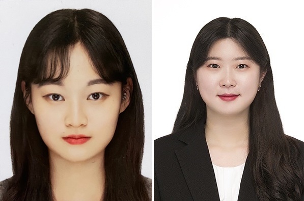 (왼쪽부터)충북대 화학과 이효빈, 허윤지 학생. *재판매 및 DB 금지