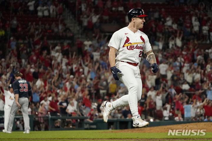 [세인트루이스=AP/뉴시스] 세인트루이스 카디널스의 타일러 오닐