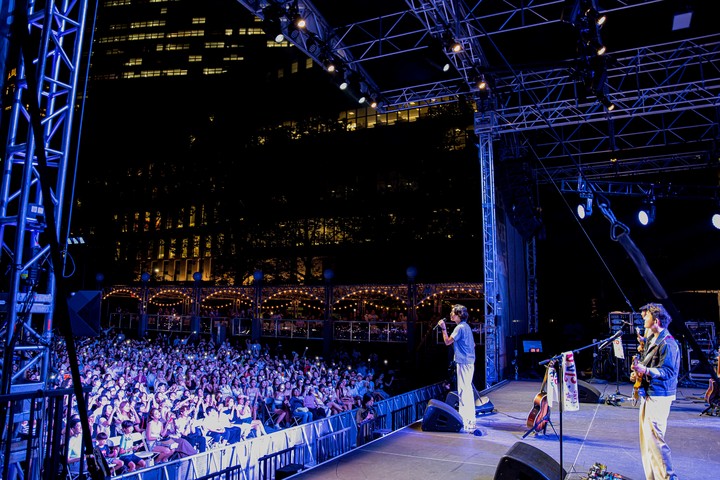[서울=뉴시스] 'K인디 뮤직 나이트'. 2022.08.31. (사진 = 한국문화교류진흥원 제공) photo@newsis.com *재판매 및 DB 금지