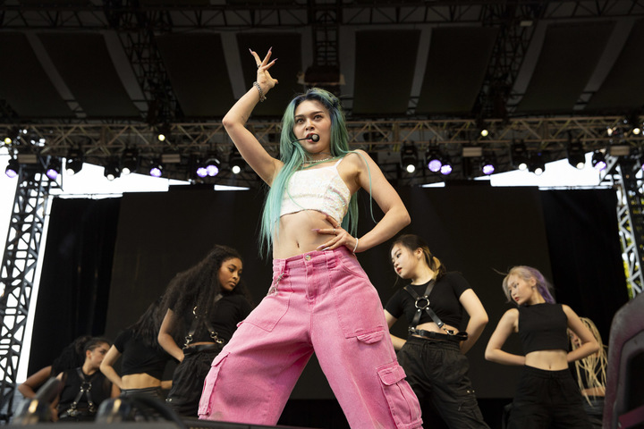 [서울=뉴시스] '서머 스테이지 - 코리아 가요제' 알렉사. 2022.08.31. (사진 = 한국문화교류진흥원 제공) photo@newsis.com *재판매 및 DB 금지