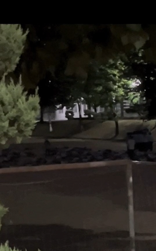 [뉴시스=아산]선문대학교에서 학생들이 얼차려 받는 모습이 담긴 영상 캡처. 2022.09.01.(사진=에펨 코리아 캡처) *재판매 및 DB 금지