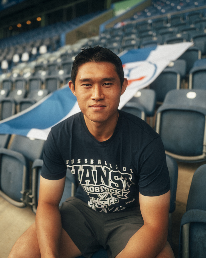 [서울=뉴시스]이동경, 독일 2부 한자 로스토크 임대 이적. (캡처=한자 로스토크 트위터)