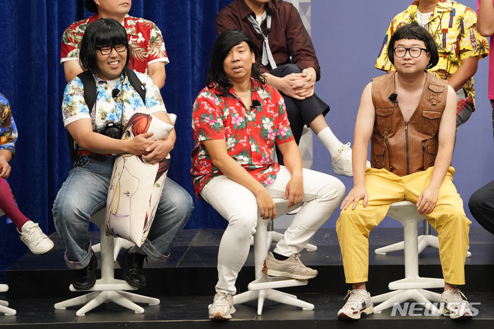 [서울=뉴시스] 김지호, 오지헌, 박휘순. 2022.09.03. (사진 = JTBC '아는 형님' 제공) photo@newsis.com*재판매 및 DB 금지