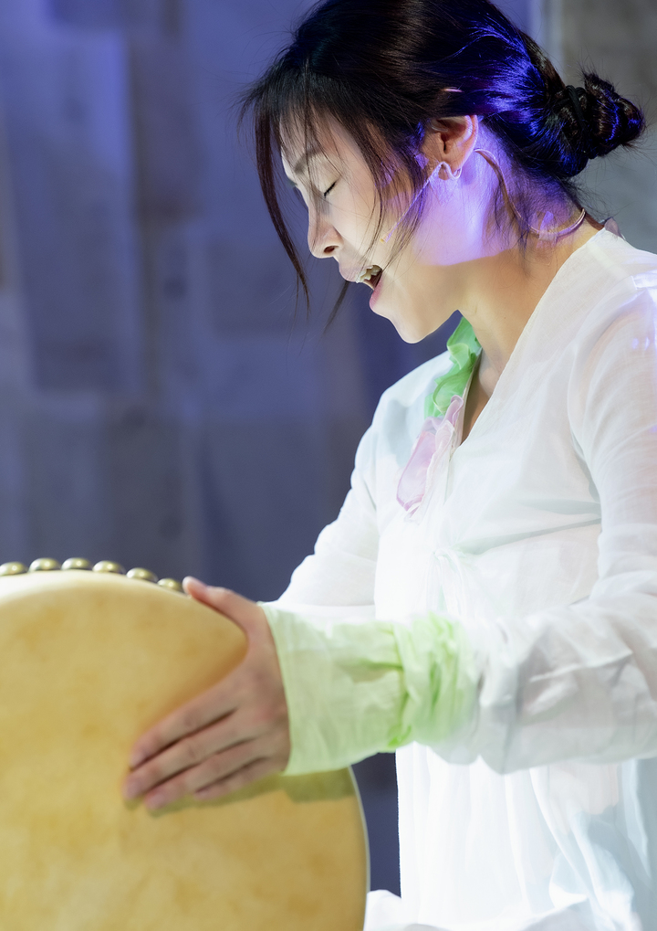 [서울=뉴시스]뮤지컬 '서편제' 공연 사진. 배우 차지연. (사진=PAGE1 제공) 2022.09.05. photo@newsis.com *재판매 및 DB 금지