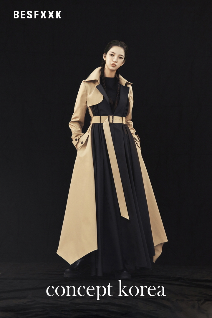 컨셉코리아 홍보대사로 선정된 국내 1호 버추얼 인플루언서 로지가 비스퍽 의상을 입은 모습. 2022.09.06.(사진=한국콘텐츠진흥원 제공) photo@newsis.com *재판매 및 DB 금지