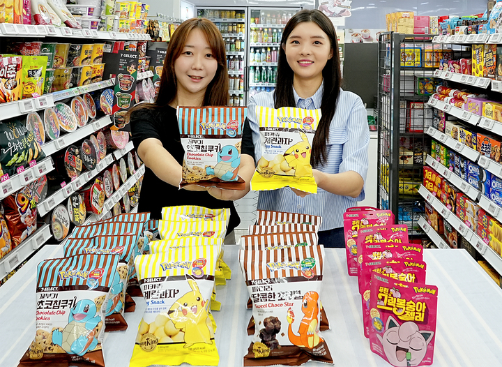 포켓몬 과자 6종(사진=세븐일레븐 제공) *재판매 및 DB 금지