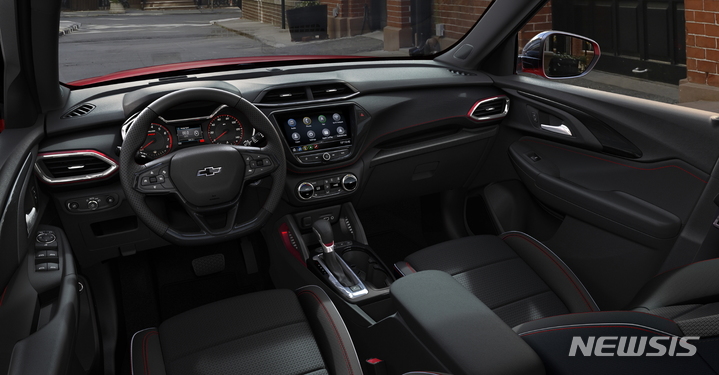 [서울=뉴시스]쉐보레 트레일블레이저 RS 실내.(사진=한국지엠 제공) 2022.9.15 photo@newsis.com 