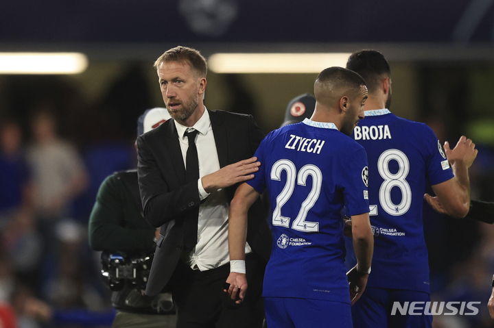 [런던=AP/뉴시스]첼시 포터 감독 데뷔전. 2022.09.14.