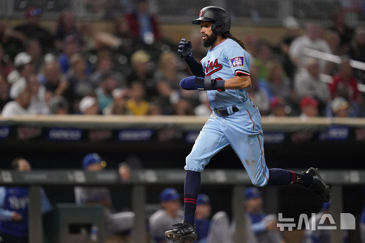 [미니애폴리스=AP/뉴시스] 2022년 메이저리그 미네소타 트윈스에서 뛰었던 빌리 해밀턴. 2022.09.15.