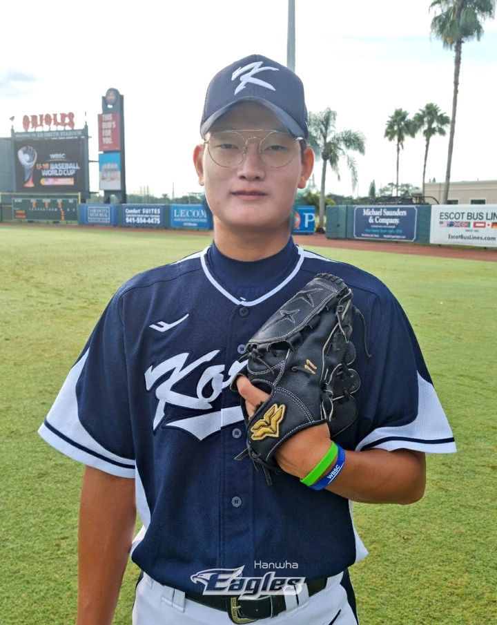 2023 KBO 신인드래프트에서 한화 이글스에 1라운드 1순위 지명을 받은 김서현. (사진=한화 제공) *재판매 및 DB 금지