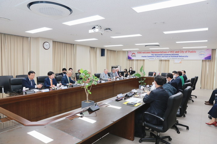 군산대, 미국 푸에블로 커뮤니티대학과 인재양성 맞손