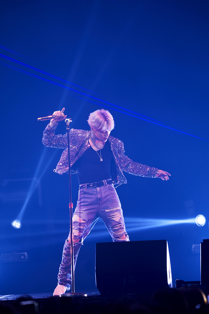 [서울=뉴시스] 김재중 콘서트 현장 사진.2022.09.19. (사진 = 씨제스엔터테인먼트] 제공) photo@newsis.com *재판매 및 DB 금지