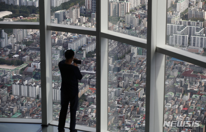 서울시내 아파트 단지 모습. 뉴시스 자료사진.