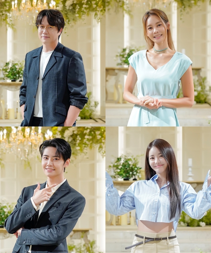 왼쪽 위부터 시계방향 성시경, 안현모, 유정, 이진혁.