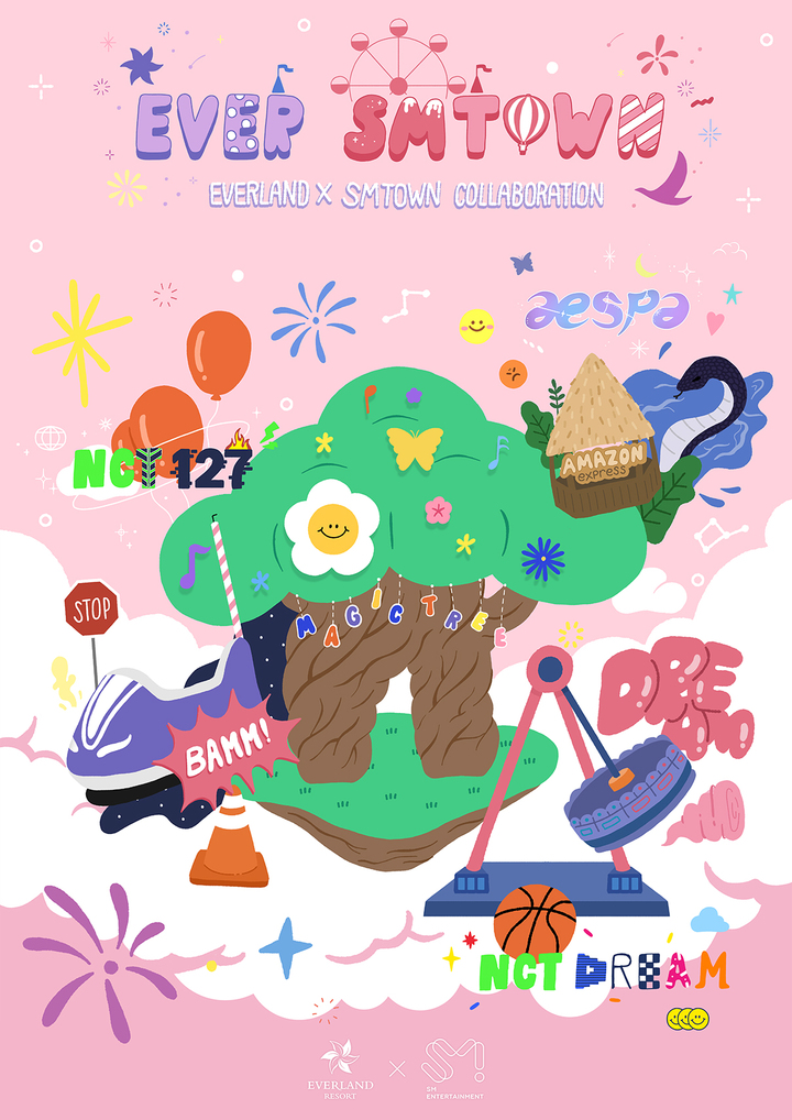 [서울=뉴시스] SM X 에버랜드 'EVER SMTOWN' 이미지. 2022.09.21. (사진 = SM엔터테인먼트 제공) photo@newsis.com *재판매 및 DB 금지