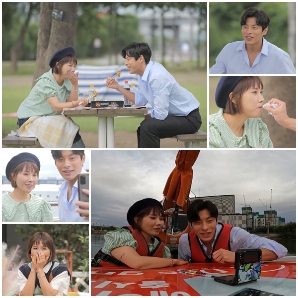 [서울=뉴시스]신봉선과 김희현. 2022.09.21. (사진=채널A '요즘 남자 라이프- 신랑수업' 제공) photo@newsis.com*재판매 및 DB 금지 *재판매 및 DB 금지