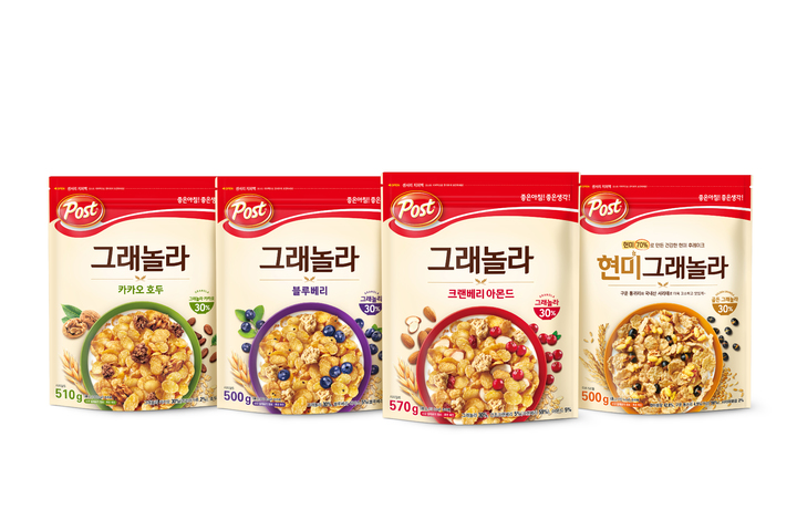 간편하게 챙기는 건강한 한 끼…'포스트 그래놀라' 인기