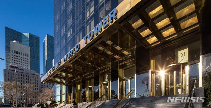 [서울=뉴시스]뉴욕 트럼프월드타워(사진=대우건설 제공)