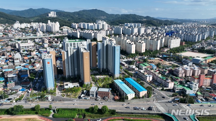 조정대상지역에서 해제된 동두천시 생연동 일대. (사진=동두천시 제공)