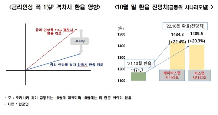 美 자이언트 스탭…"원-달러 환율 대책 시급하다"