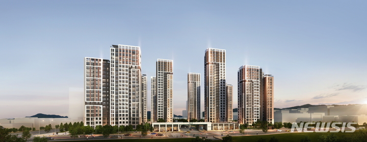 계룡건설, 공공분양 아파트 '엘리프 아산탕정' 내달 분양 - 뉴시스