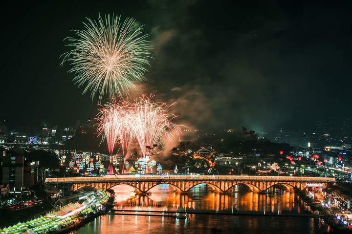 진주 10월 축제 불꽃놀이 *재판매 및 DB 금지