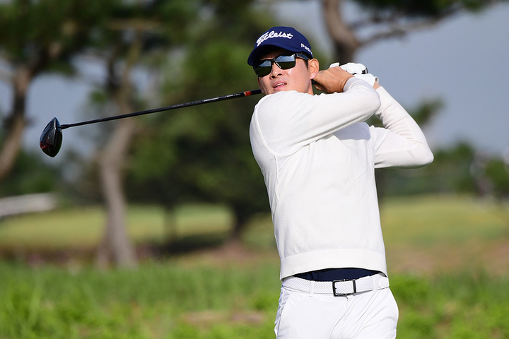 [서울=뉴시스]_2022 KPGA 스릭슨투어 19ȸ 대회_ 김영규의 플레이 모습. 2022.09.23. (사진=KPGA 제공)&nbsp; *재판매 및 DB 금지