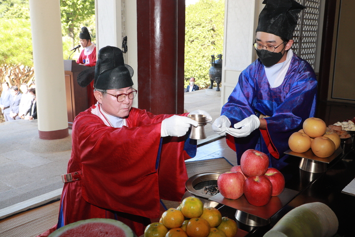 의령군, 제470주년 충익공 곽재우 ‘탄신다례’ 봉행 *재판매 및 DB 금지