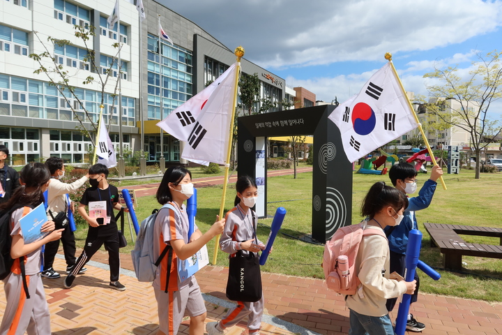 대구교육청 '나라사랑의 첫걸음, 태극기 사랑' 프로그램 운영 *재판매 및 DB 금지