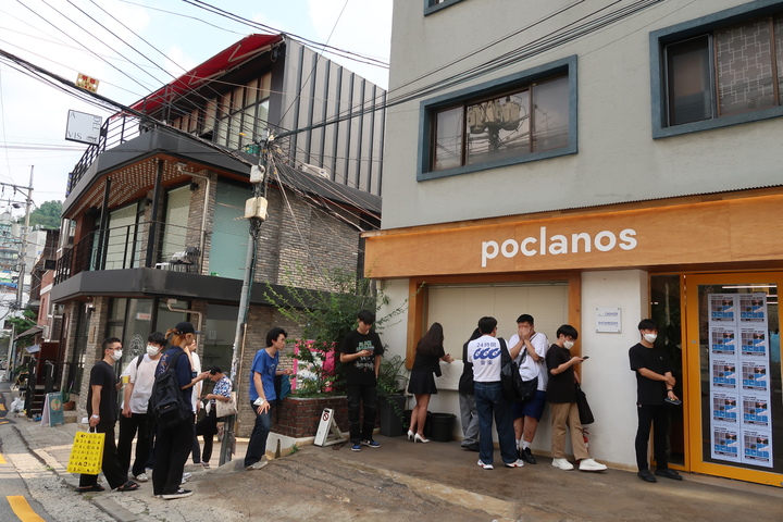 [서울=뉴시스] 포크라노스 팝업 스토어 현장. 2022.09.28. (사진=포크라노스 제공) photo@newsis.com*재판매 및 DB 금지 *재판매 및 DB 금지