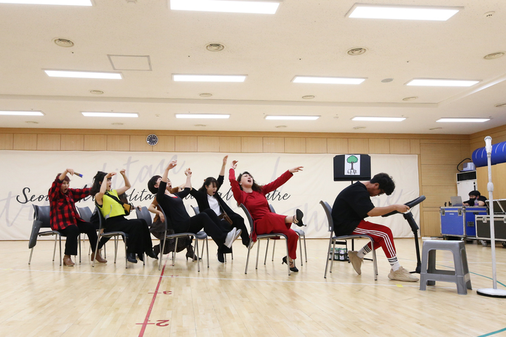  창작뮤지컬 '다시, 봄' 시연장면. (사진=세종문화회관 제공) photo@newsis.com *재판매 및 DB 금지