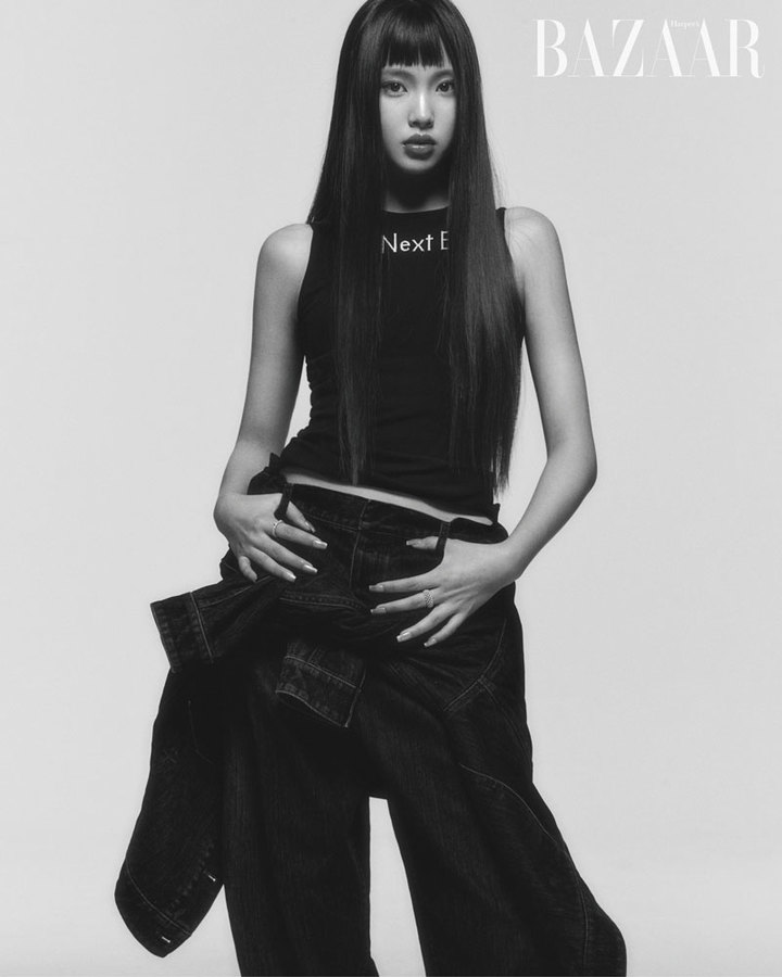 [서울=뉴시스] '뉴진스' 혜인. 2022.09.29. (사진=하퍼스 바자 제공) photo@newsis.com *재판매 및 DB 금지 *재판매 및 DB 금지
