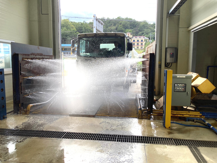 [나주=뉴시스] 나주 조류인플루엔자 거점방역시설. (사진=전남도 제공) photo@newsis.com *재판매 및 DB 금지