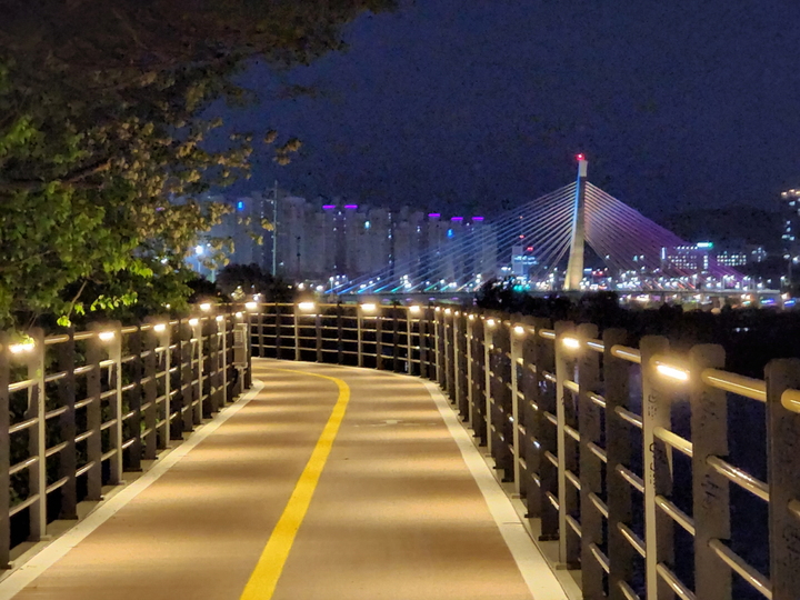 [진주=뉴시스]진주시, 혁신도시~금산간 자전거 도로. *재판매 및 DB 금지