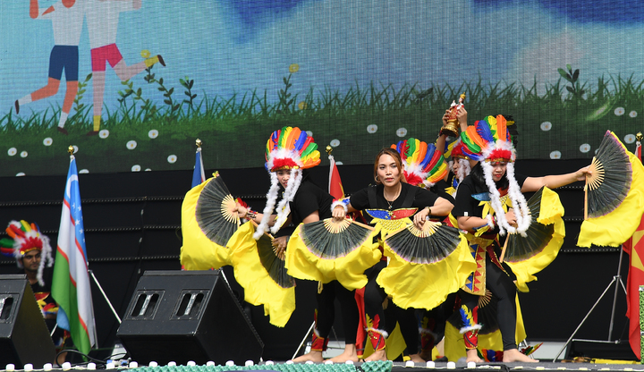 [거창=뉴시스]거창군, 군민과 함께하는 다문화가족 축제. *재판매 및 DB 금지