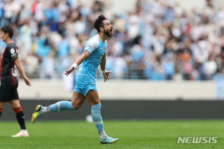 [서울=뉴시스]프로축구 대구 세징야, K리그1 34라운드 MVP (사진 = 프로축구연맹 제공)