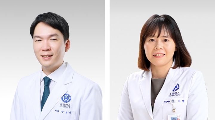 연세대 강남세브란스병원 유방외과 안성귀(왼쪽) 교수, 종양내과 김지형 교수(사진 : 강남세브란스병원 제공) *재판매 및 DB 금지