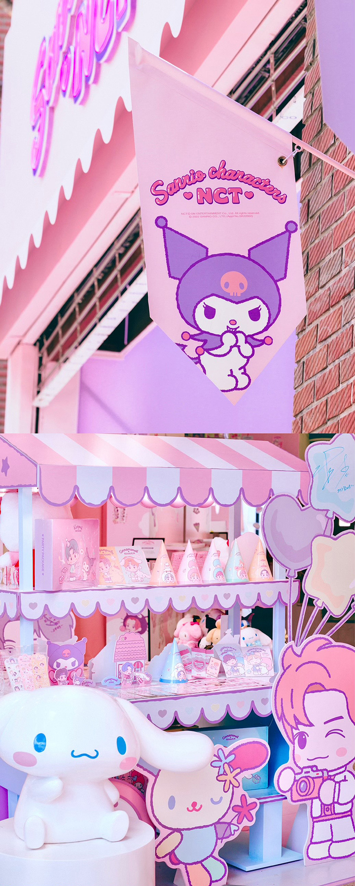 [서울=뉴시스] NCT, 산리오 컬래버레이션 팝업 스토어. 2022.10.07. (사진=SM엔터테인먼트 제공) photo@newsis.com*재판매 및 DB 금지 *재판매 및 DB 금지