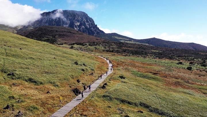 [서귀포=뉴시스] 트랜스 제주 국제트레일러닝대회. (사진=서귀포시 제공) *재판매 및 DB 금지