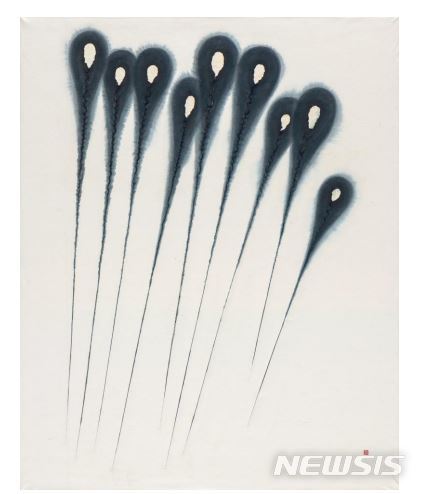 [서울=뉴시스]권영우(1926-2013), Untitled, 1986, Gouache, Chinese ink on Korean paper 91.5 x 73 cmCourtesy of the artist’s estate and Kukje Gallery 사진: 안천호 이미지 제공: 국제갤러리