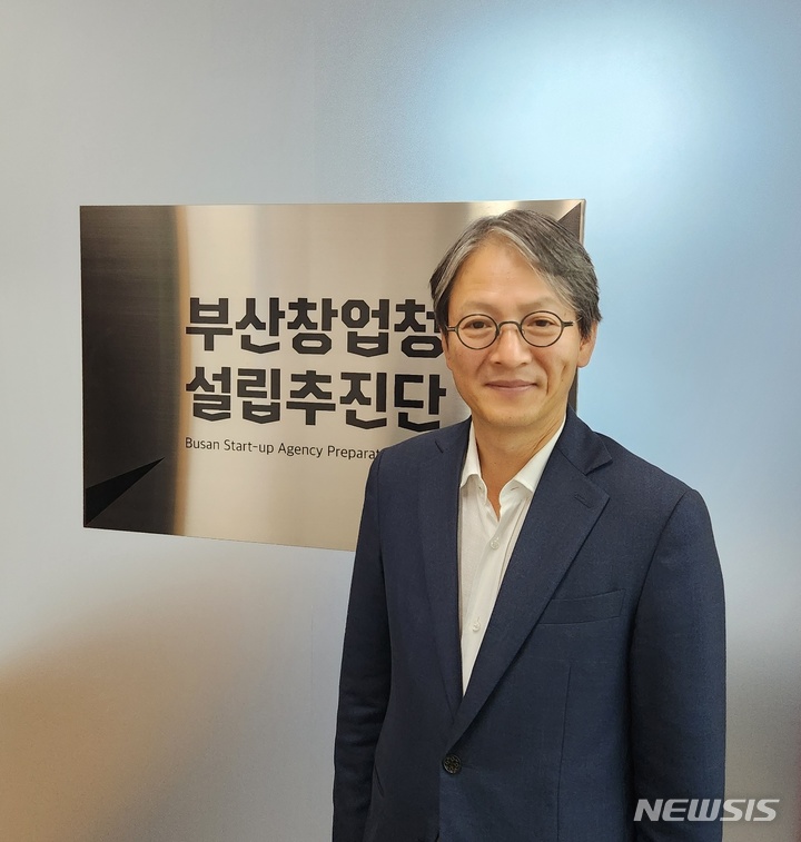 [부산=뉴시스] 백재현 기자 = 성희엽 정책수석보좌관. 2022.10.07. itbrian@newsis.com